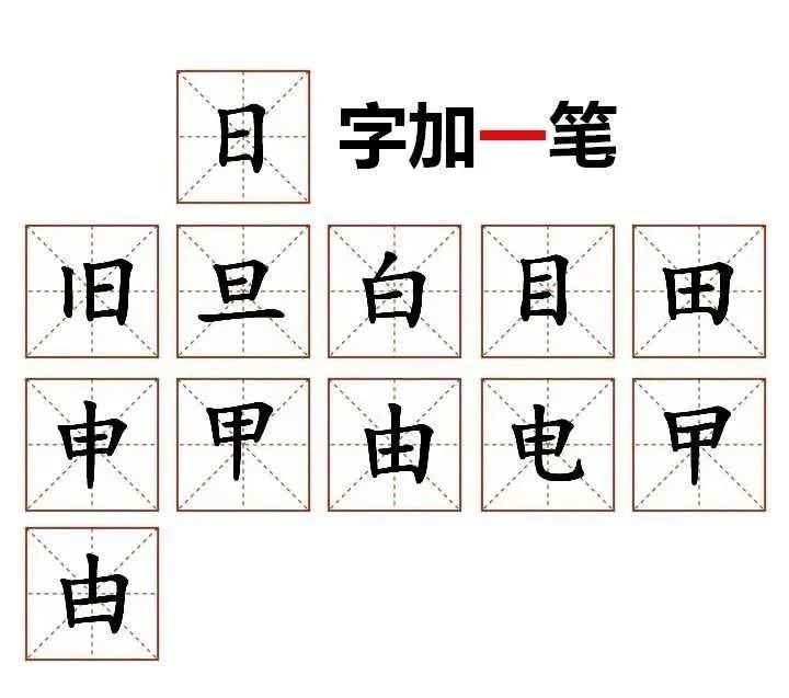 百加一笔变新字游戏最新合集