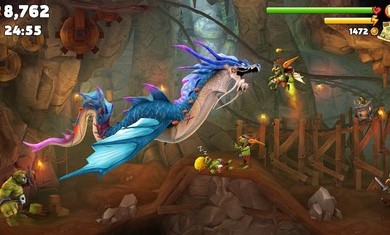 饥饿龙3.8金币钻石最新安卓版 v3.14.1图1