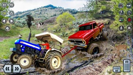 农用拖拉机牵引模拟器FarmingTractorPullSimulator手游图1