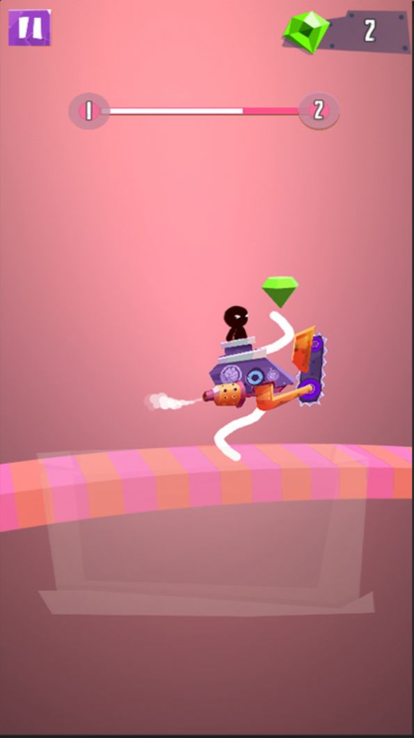 火柴人机器人快跑游戏安卓中文版  v1.0图1