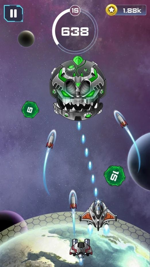 流星打击战争银河射手游戏最新版  v0.3.2图2