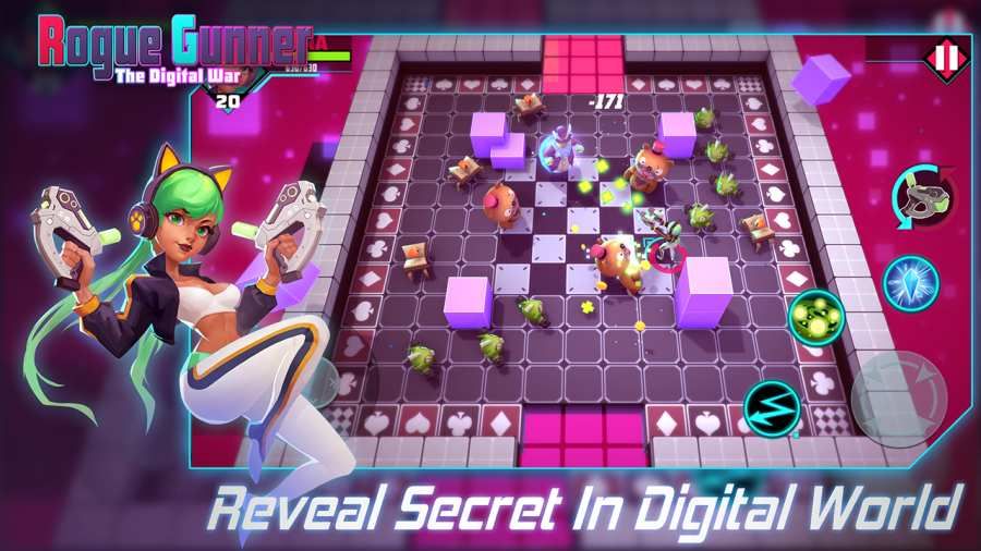 侠盗炮手像素射击游戏下载（Rogue Gunner）图片2