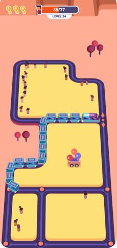 贪吃小火车游戏官方安卓版  v1.2.1图3