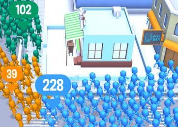 抖音拥挤的世界CrowCity游戏下载中文免费安卓版图片1