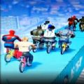 爆笑自行车大赛游戏