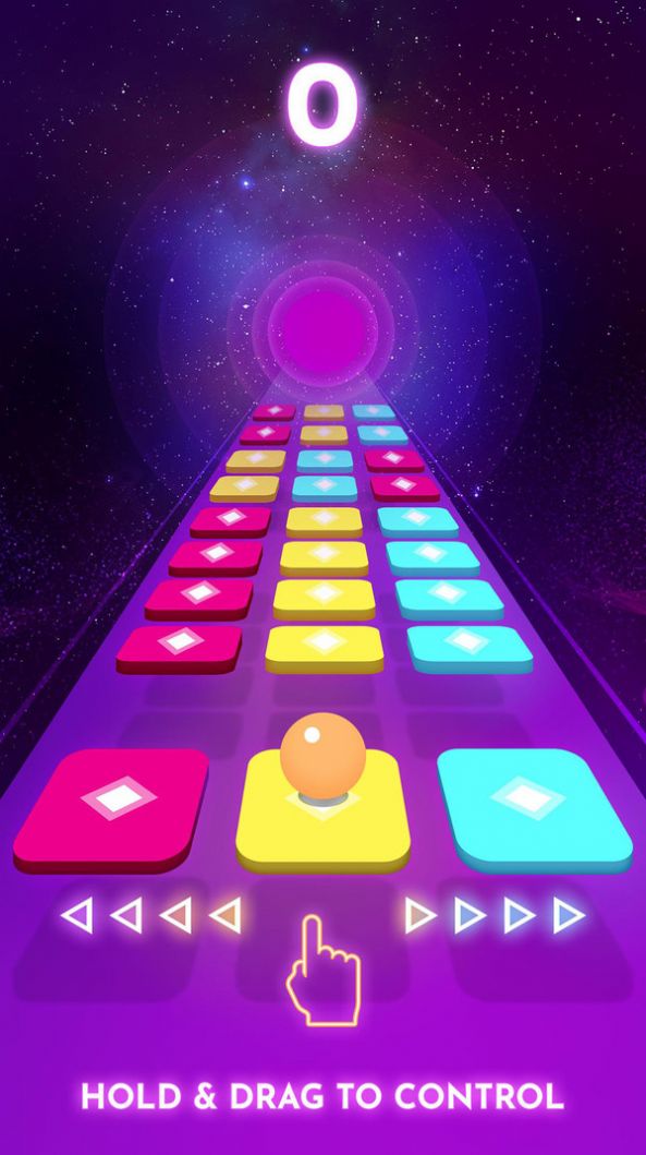 疯狂球球跳一跳游戏图1