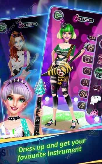 摇滚女孩高中乐队成长记安卓版 图1