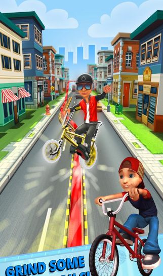 炸裂自行车挑战赛金币版图片2