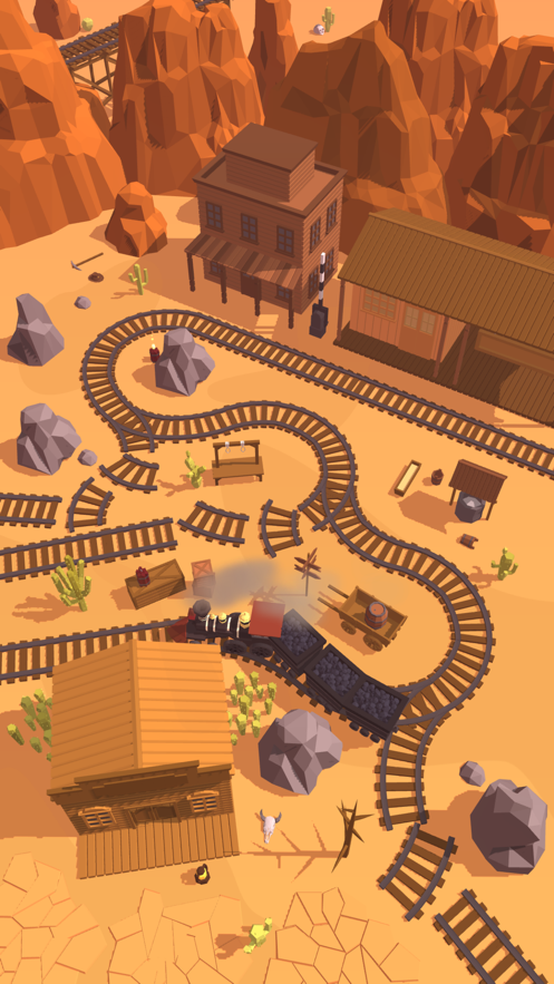 铁道峡谷游戏安卓免费版（Railway Canyon）  v1.0图2