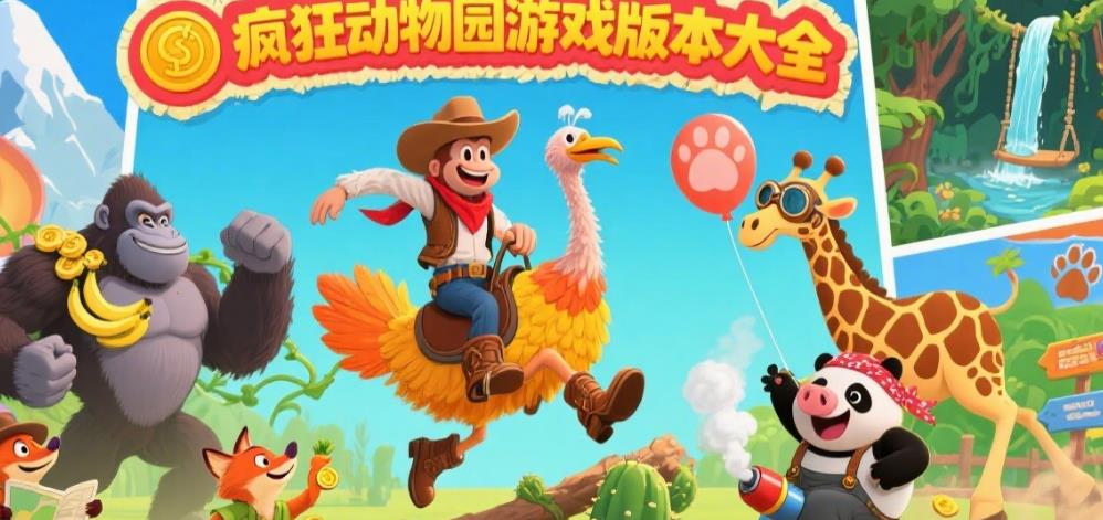疯狂动物园游戏版本大全
