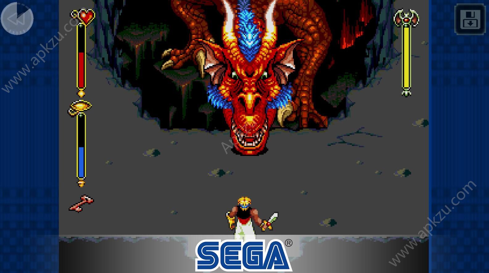 超越绿洲汉化法力安卓版（Beyond Oasis Classic）  v1.0.0图1