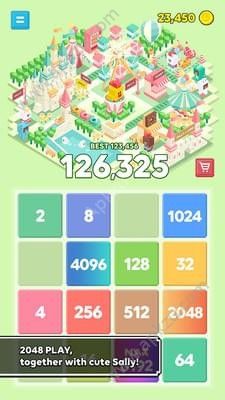 莎莉大陆2048游戏图1