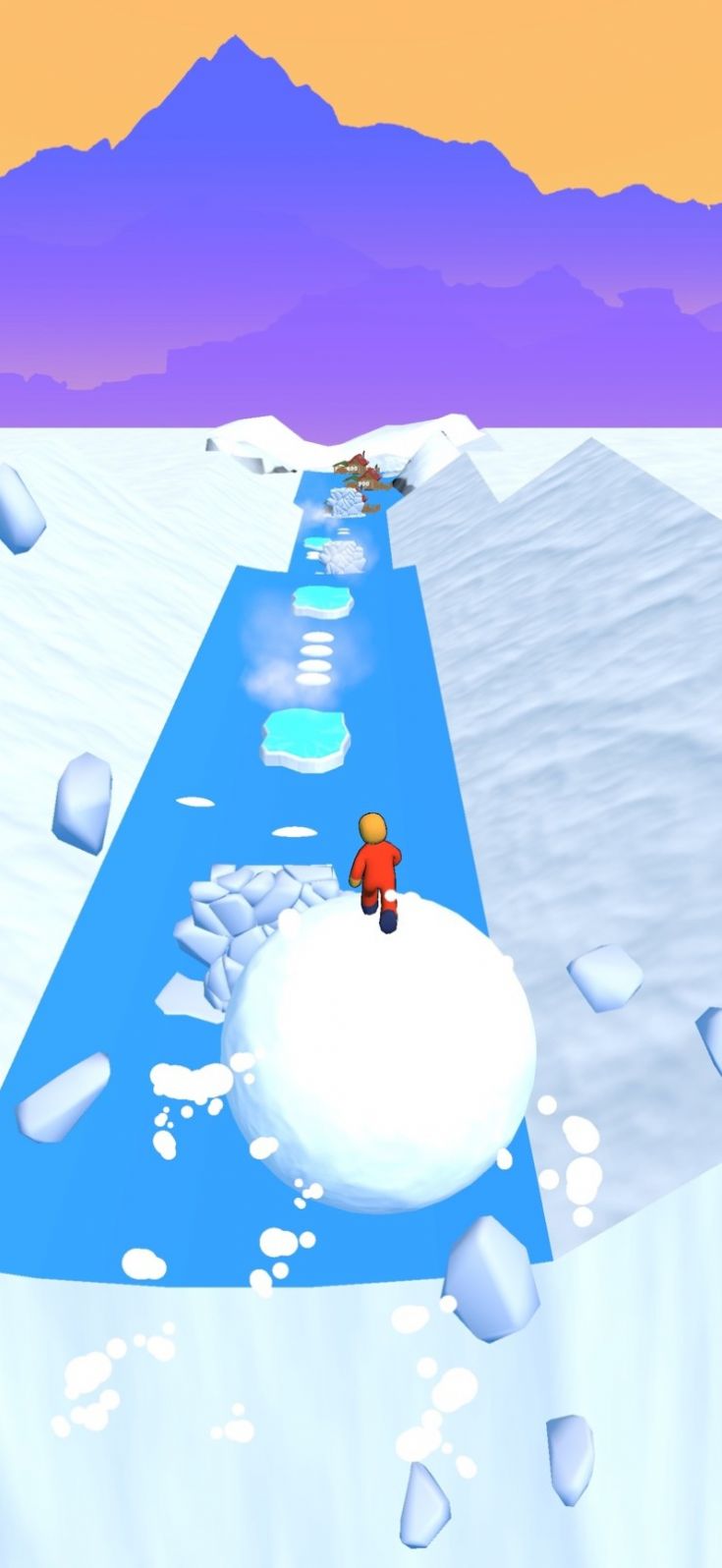 雪球滚滚滚游戏图1