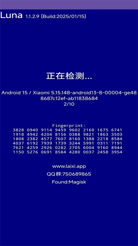 Luna环境检测工具图4