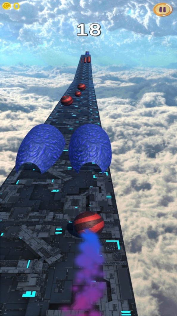 滚球无尽天空游戏安卓手机版  v0.9图4