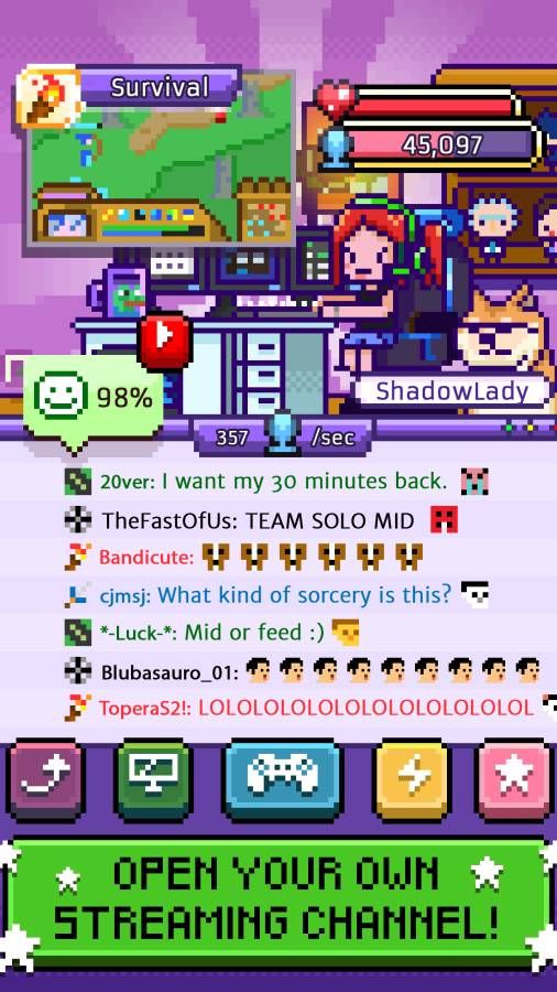 游戏主播模拟器安卓汉化版下载图片1