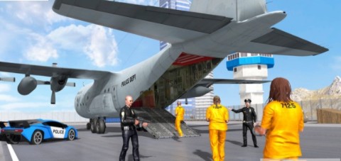 警方巴士运输囚犯游戏图2