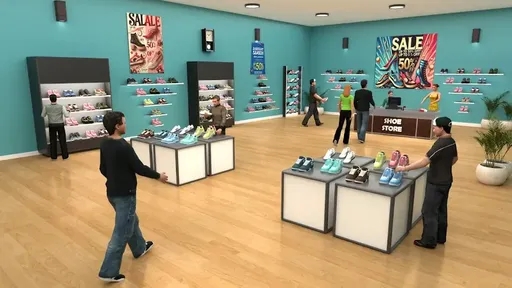 商场快餐模拟器3D(MallandFastFoodSimulator3D)图3