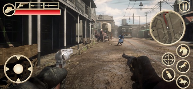 荒野西部生存射击中文版图1