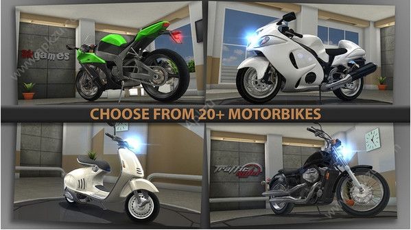 公路骑手金币中文安卓版下载（Traffic Rider）  v1.4图4