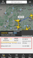 Flightradar24图2
