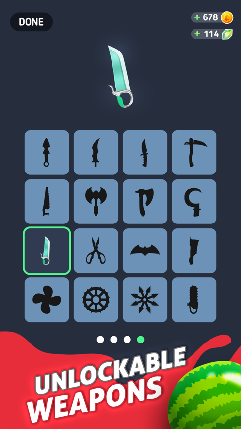 水果切块刀击高手游戏安卓版  v1.0图5