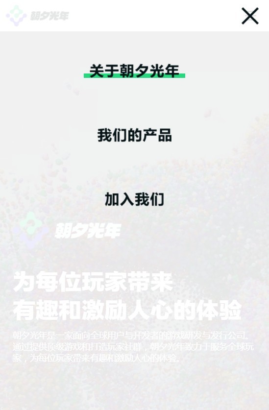 朝夕光年游戏官网图2