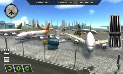 印度航班飞行模拟游戏下载安卓版（Indian Flight Pilot:Airplane Flying Simulator 2018）  v1.0图3