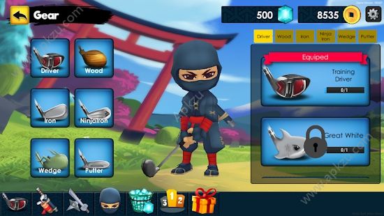 忍者高尔夫完整中文安卓版（Ninja Golf）  v1.0.1图5