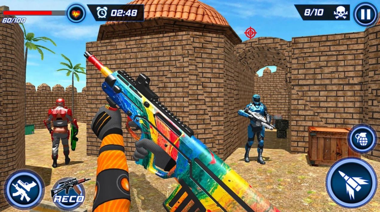 机器人射击反恐射击道具安卓版   v1.0图2