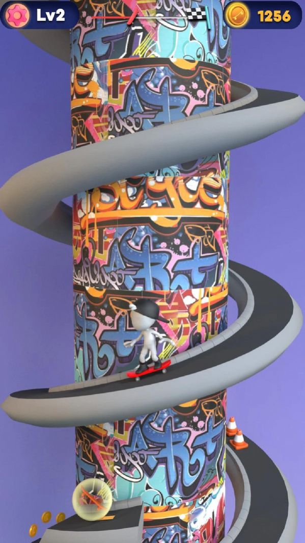 螺旋滑板游戏中文最新版  v0.2图4