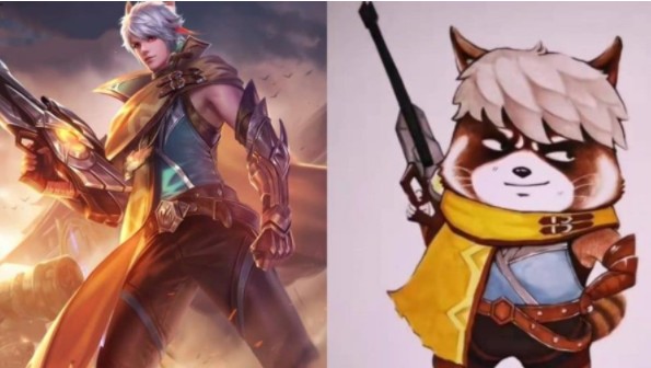 王者荣耀女英雄抖音恶搞图片免费图1