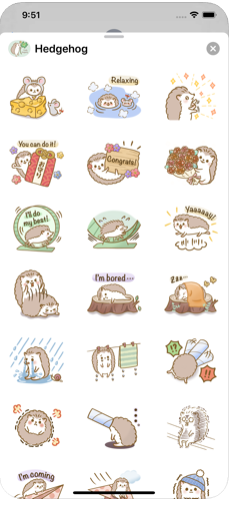 Fluffy Hedgehog＇s Feelings app图4