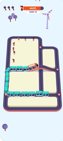 贪吃小火车游戏官方安卓版  v1.2.1图1