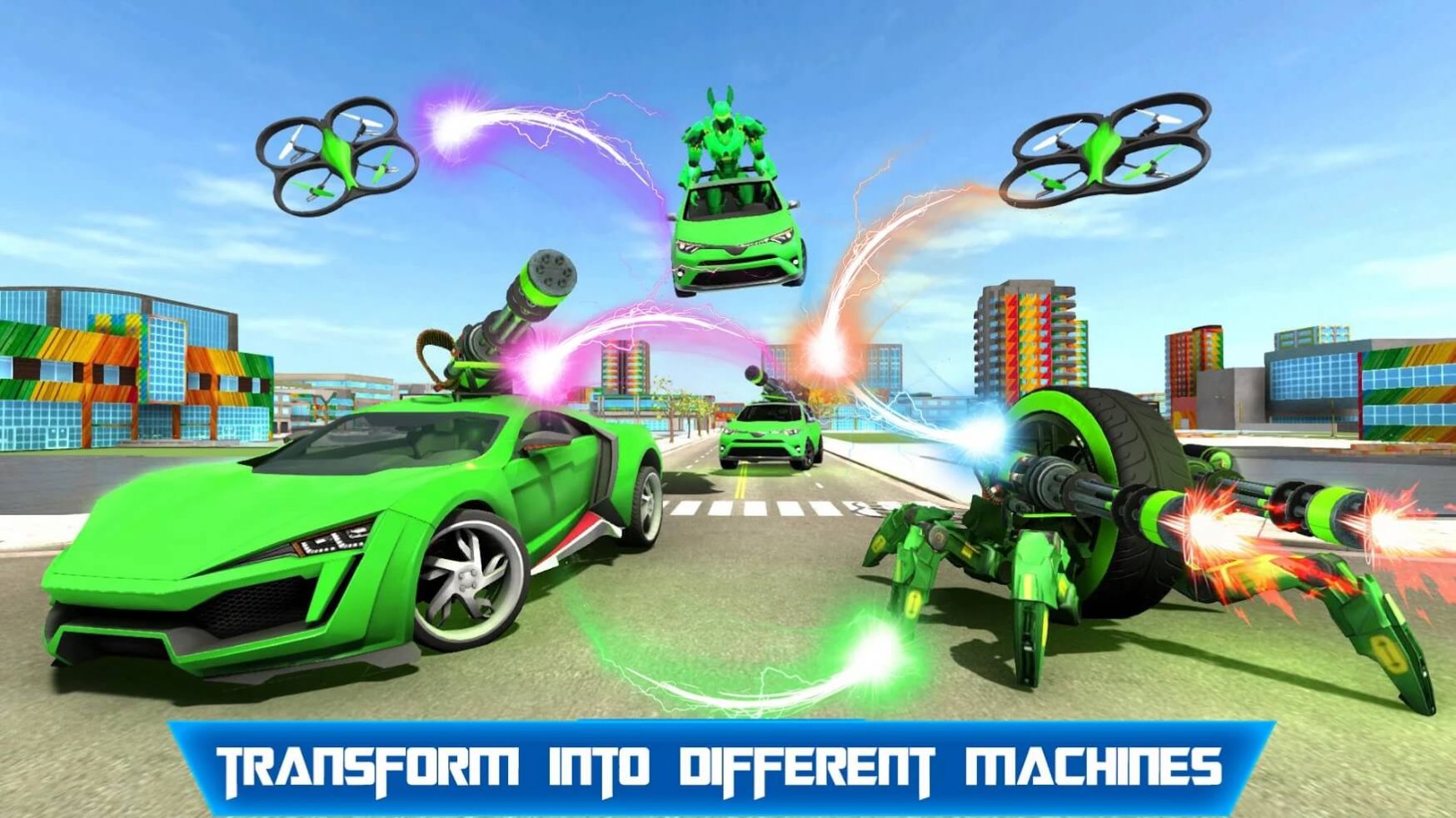 蜘蛛车轮机器人游戏图5