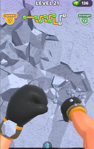 打碎墙壁游戏图1