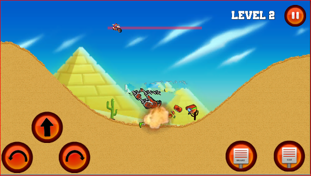 骑自行车上山游戏图4