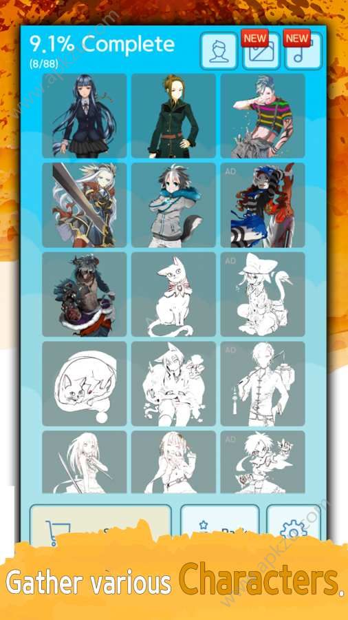 卡通涂色游戏下载安卓版(Fit Toon) V1.2图3