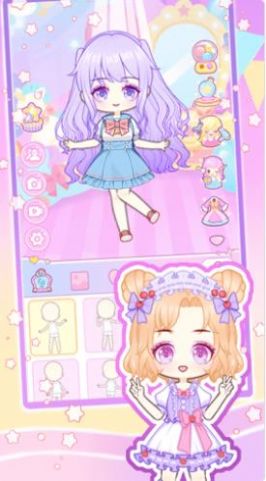 时尚娃娃爱换装游戏安卓版 v1.0图1