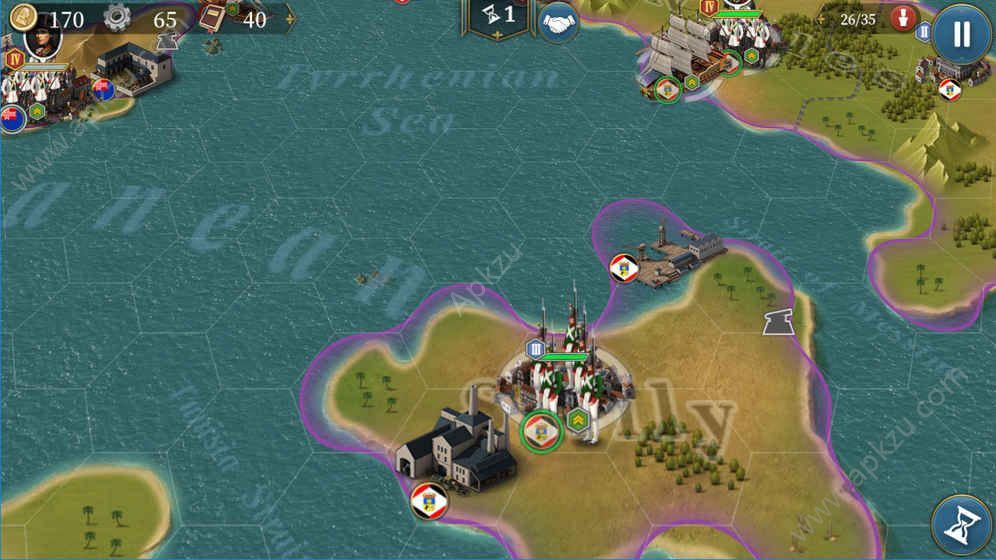 欧陆战争61804金币安卓版  v1.3.0图1