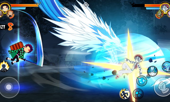 火柴人鬼灭之刃图1