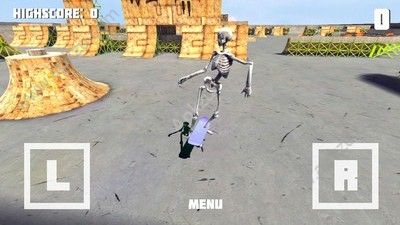骷髅滑板中文版图2