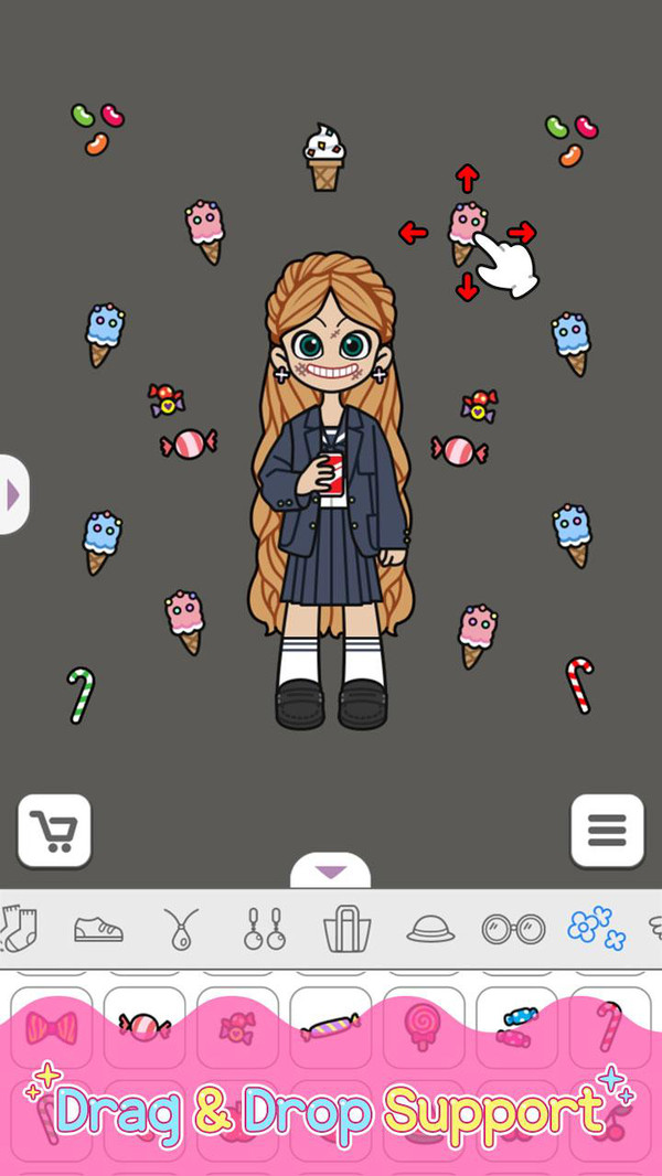 彩妆女孩游戏安卓最新版  v1.4.0图2