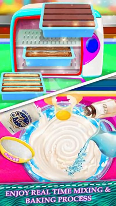 彩虹独角兽甜点图1