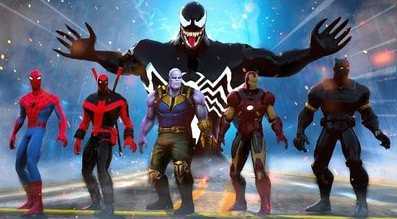 毒液战蜘蛛侠手机版图1