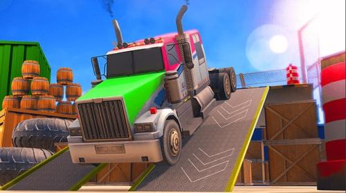 城市卡车停车模拟器图2