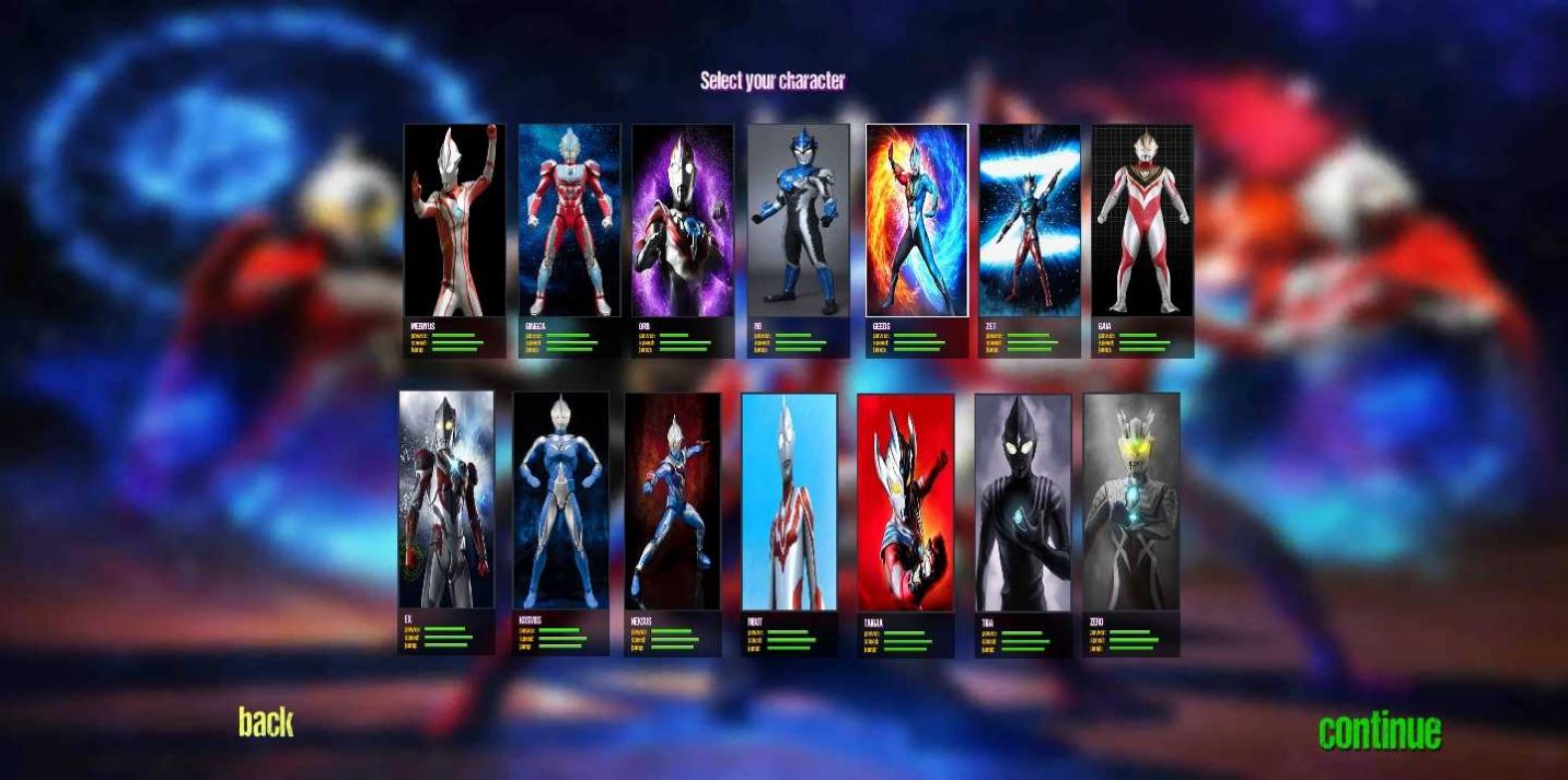 奥特曼融合进化作战传奇游戏安卓手机版  v1.1图2