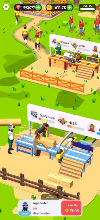 空闲木材厂游戏图1