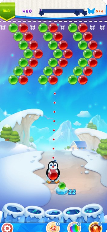 开心泡泡球红包版图1