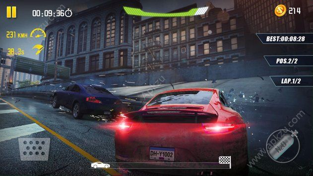 四轮驱动急速飘移安卓游戏中文版(4 Wheel City Drifting) v1.0图3